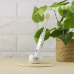 Porte-brosse à dents en céramique cyan – Image 2