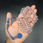 ⁦سبحة بكلايت بلجيكي شفاف⁩ - الصورة ⁦2⁩