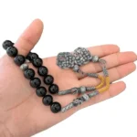 سبحة فاتوران اسود خيط واحد