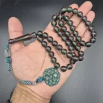 ⁦سبحة بكلايت بلجيكي شفاف⁩ - الصورة ⁦9⁩