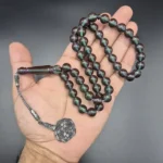 ⁦سبحة بكلايت بلجيكي شفاف⁩ - الصورة ⁦8⁩