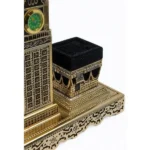 ⁦مجسم مكون من الكعبة المشرفة والقبة الخضراء وبرج الساعة⁩ - الصورة ⁦3⁩