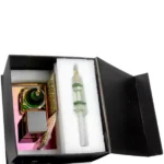 ⁦مجسم زجاجي مكون من القبة الخضراء و الكعبة المشّرّفة ومنارات الحرمين⁩ - الصورة ⁦4⁩