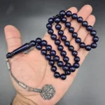 ⁦سبحة بكلايت بلجيكي كحلي⁩ - الصورة ⁦2⁩
