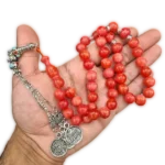 سبحة مسكي ألماني احمر فاتح