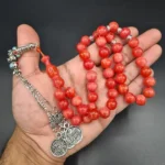 ⁦سبحة مسكي ألماني احمر فاتح⁩ - الصورة ⁦2⁩