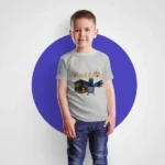 ⁦تيشيرت قطن أطفال-مكية⁩ - الصورة ⁦2⁩