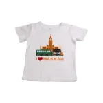 Çocuk Pamuklu Tişört - I Love Mecca