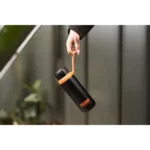 ⁦قارورة رياضية عازلة للحرارة-لون اسود مع حامل⁩ - الصورة ⁦3⁩