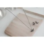 ⁦قلادة تصميم حمام الحرم- طلاء الرديوم⁩ - الصورة ⁦2⁩