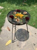 ⁦طاولة قهوة مصنوعة من الريزن⁩ - الصورة ⁦4⁩