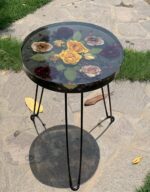 طاولة قهوة مصنوعة من الريزن