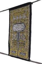 The Kaaba door panel has a delicate and ornate design that emphasizes the beauty of the Kaaba - Image 6