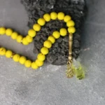 Saffron rosary